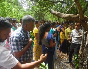 Awareness program for science teachers in Chilaw Educational Zone, focusing on environmental education and sustainability.