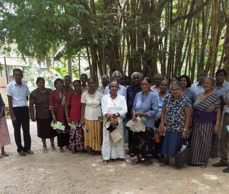 Awareness program for members of the Past Teacher Association of G. Batemulla National School, Imaduwa, focusing on environmental education.
