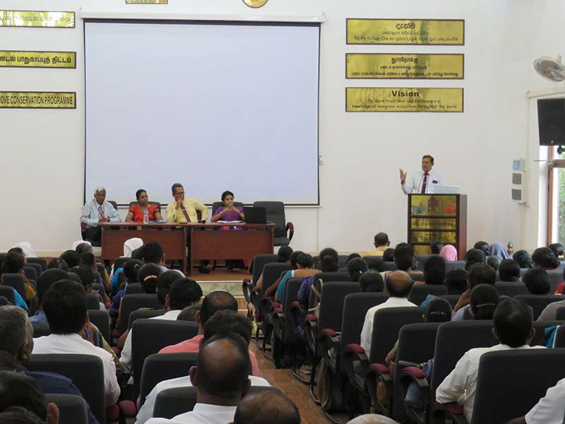 Awareness program for school principals of Chilaw Educational Zone on September 6, 2023, at Lanka Mangrove Museum.