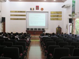 Awareness Program for the students of CWW Kannangara Central College, Hunumulla | Lanka Mangrove Museum and Learning Center Students of CWW Kannangara Central College, Hunumulla, participating in a mangrove conservation awareness program at Lanka Mangrove Museum.