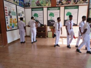 Awareness Program for the students of CWW Kannangara Central College, Hunumulla | Lanka Mangrove Museum and Learning Center Students of CWW Kannangara Central College, Hunumulla, participating in a mangrove conservation awareness program at Lanka Mangrove Museum.