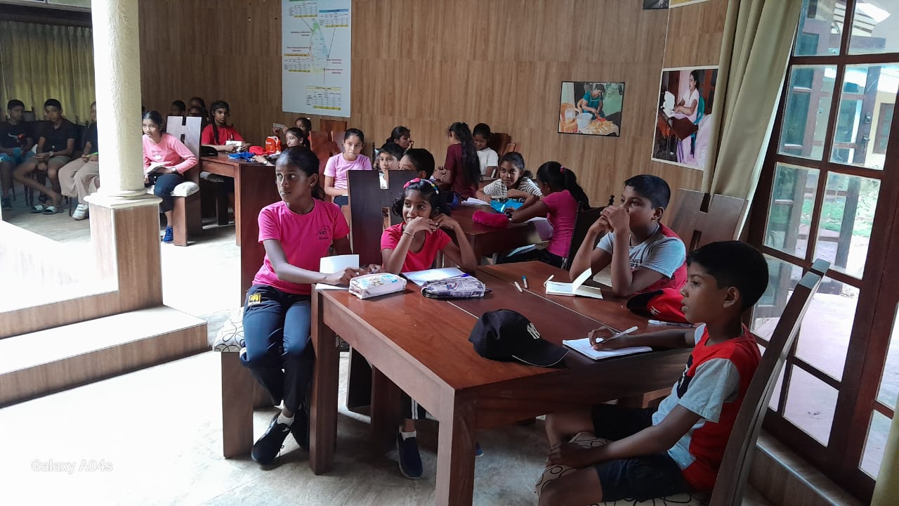 On July 17, 2025, the Lanka Mangrove Museum conducted a special awareness programme focused on the growing environmental concern of microplastics. The session was organized for the primary students of Ch/ Vijaya Maha Vidyalaya, Chilaw, with the aim of educating young minds about the dangers posed by microplastic pollution and its impact on marine ecosystems.