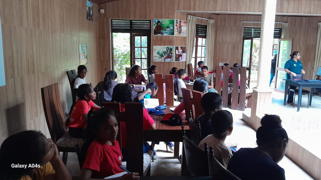 On July 17, 2025, the Lanka Mangrove Museum conducted a special awareness programme focused on the growing environmental concern of microplastics. The session was organized for the primary students of Ch/ Vijaya Maha Vidyalaya, Chilaw, with the aim of educating young minds about the dangers posed by microplastic pollution and its impact on marine ecosystems.