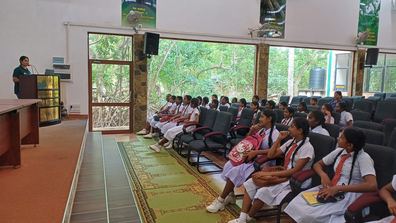 This field visit not only enhanced the students' academic knowledge but also inspired them to become advocates for mangrove conservation in their communities. The Lanka Mangrove Museum continues to play a pivotal role in educating the future custodians of our environment.