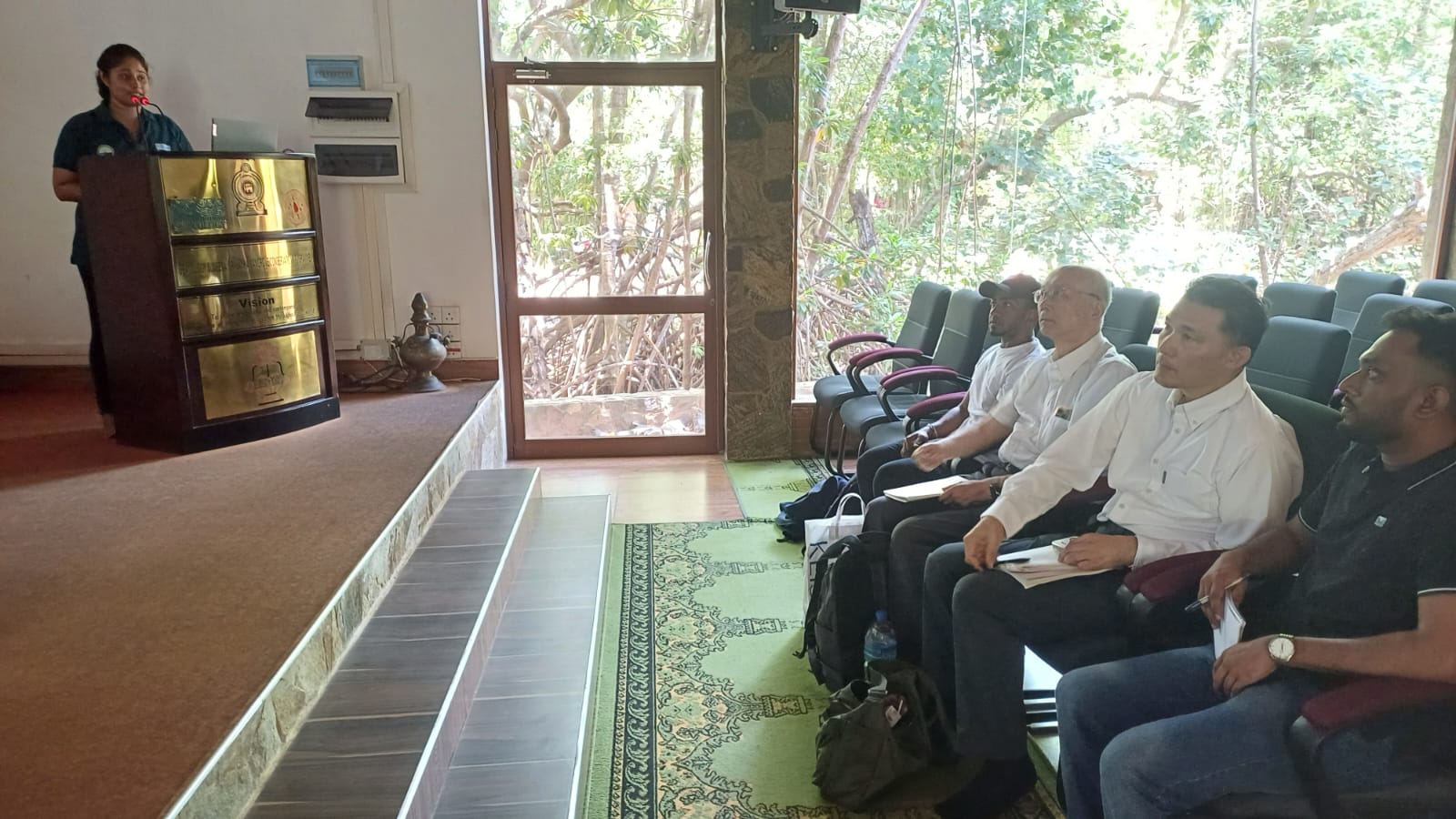 During their visit, the researchers explored the exhibits at the museum and engaged in discussions about the ecological significance of mangroves and lagoon systems in Sri Lanka. Their work is expected to provide new insights into the use of advanced geospatial technologies for lagoon and mangrove ecosystem conservation.