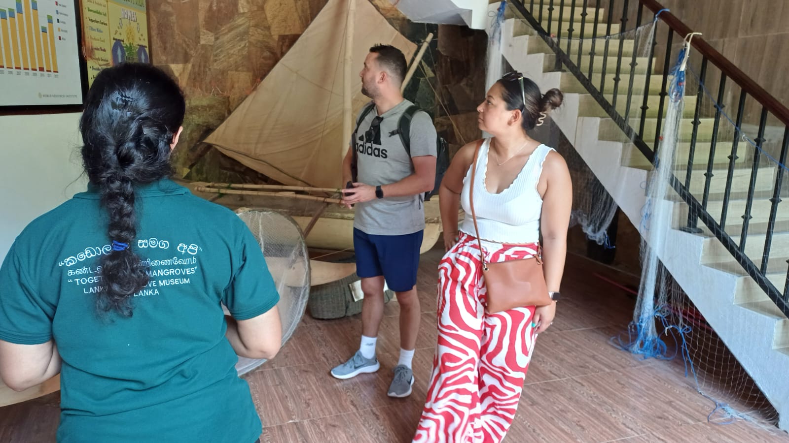 On 30th August 2025, two tourists from France visited the Lanka Mangrove Museum and Learning Center, followed by two tourists from England on 3rd September 2025.