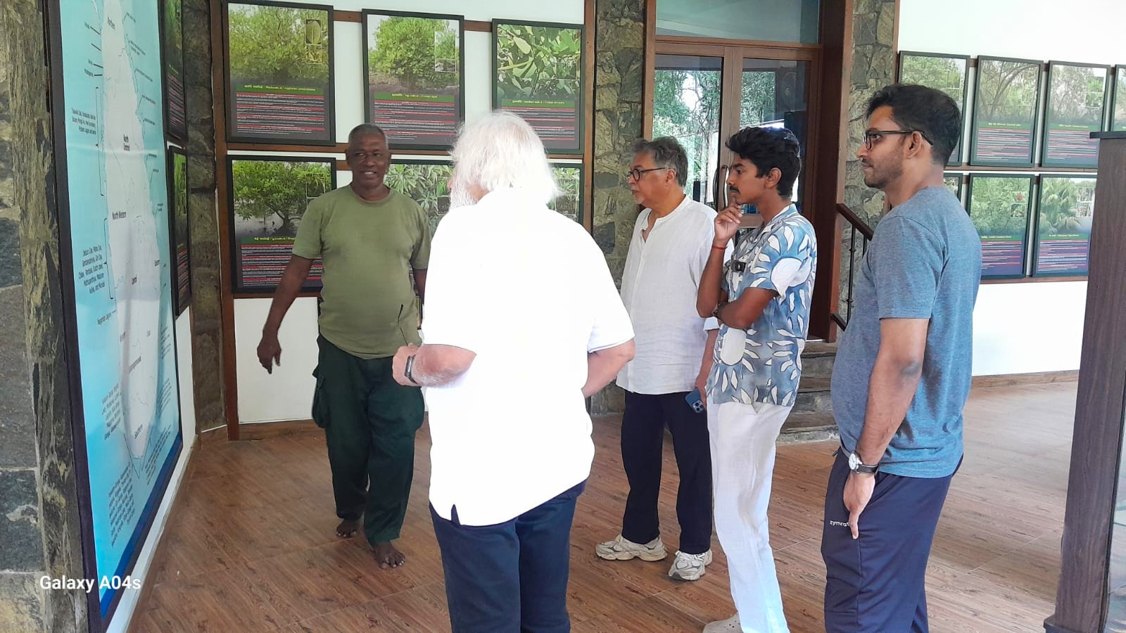 A group of visitors from Goa, India, visited the Lanka Mangrove Museum on 25 May 2026. During their visit, they explored the museum exhibits and learned about the importance of mangrove ecosystems and their role in coastal conservation. The visitors showed great interest in the educational displays and conservation initiatives carried out by the museum. They also gained valuable insights into the biodiversity of mangrove forests and the efforts being made to protect these unique environments in Sri Lanka.