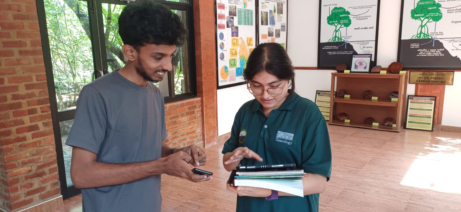 The Lanka Mangrove Museum warmly welcomed an international volunteer from India on 27 May 2026. The volunteer has joined a six-week educational and research program organized through AIESEC's “Rooted” Project. During the program, the participant will engage in various activities related to mangrove conservation, environmental education, and sustainable ecosystem management. The volunteer will work closely with the museum team, gaining practical knowledge and contributing to ongoing conservation and awareness initiatives.