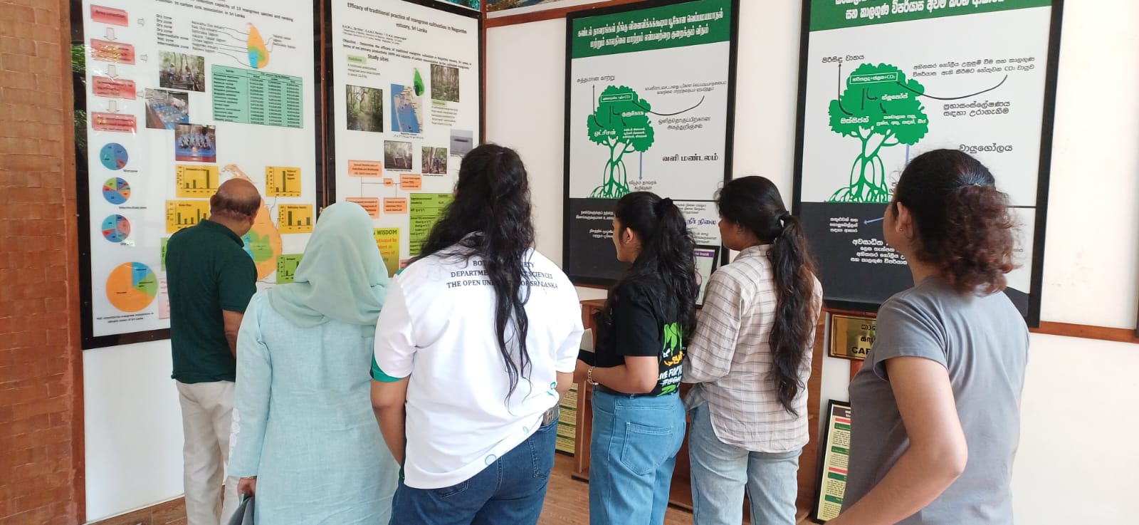 Students from the Ocean University of Sri Lanka visited the Lanka Mangrove Museum & Learning Center on 15 June 2026 as part of an educational field study. The group was accompanied by Professor Roshan Perera.