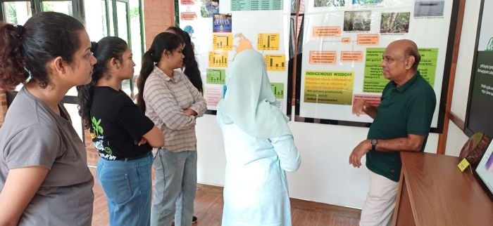 Students from the Ocean University of Sri Lanka visited the Lanka Mangrove Museum & Learning Center on 15 June 2026 as part of an educational field study. The group was accompanied by Professor Roshan Perera.