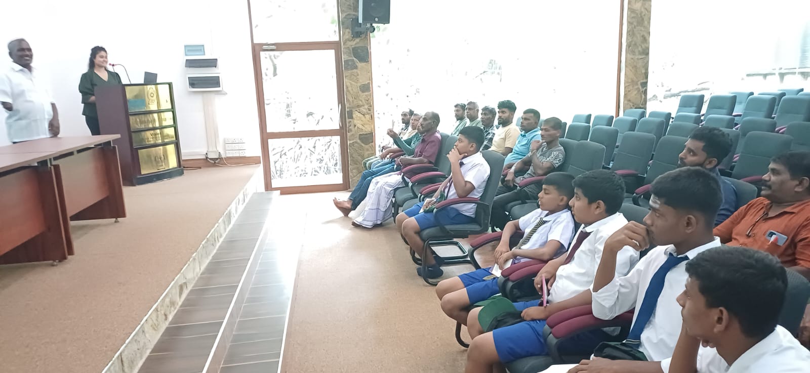 A mangrove awareness and training programme organized by Action Unit was successfully conducted on June 13, 2026, at Madakapuwa with the participation of school students, members of the fishing community, and the staff of Action Unit.