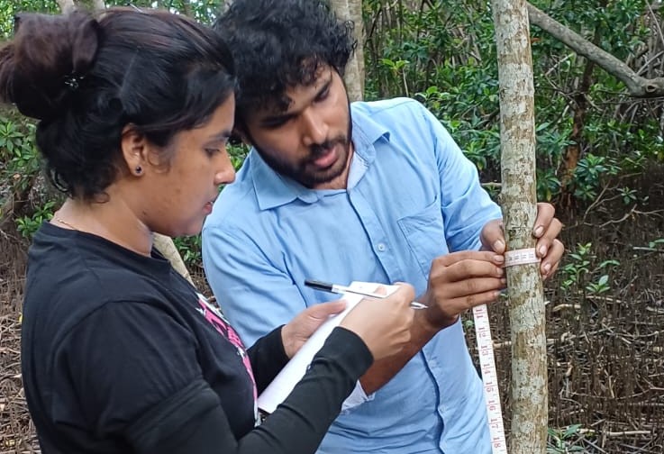 On 09th July 2026, we were pleased to welcome Ms. A.A.M. Anuradha M. Nanayakkara, an MSc student in Environmental Science from the Department of Zoology and Environmental Science, Faculty of Science, University of Colombo, to the Lanka Mangrove Museum & Learning Center, Pambala.