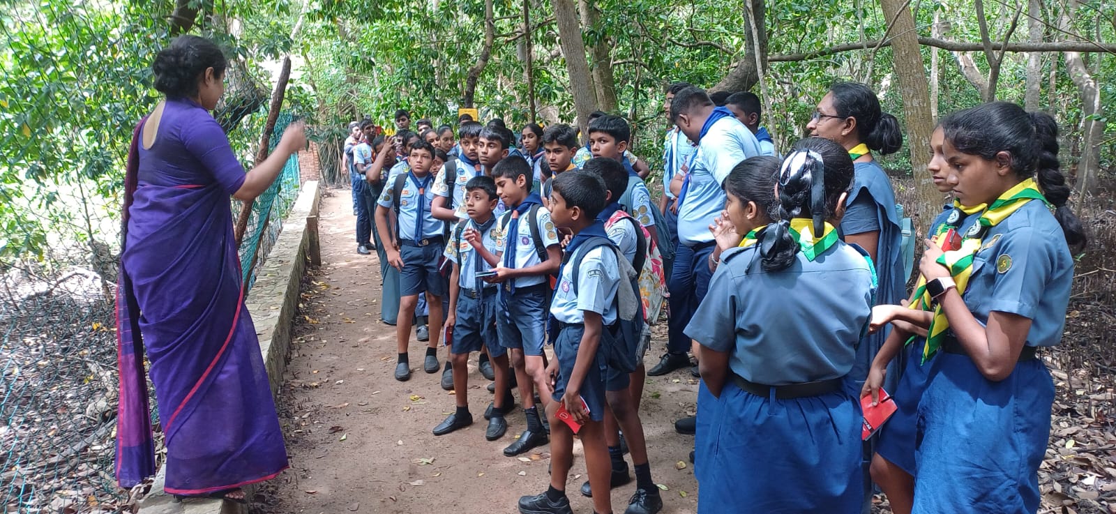 The programme focused on the importance of mangrove ecosystems, their role in protecting coastal environments, conserving biodiversity, and mitigating the impacts of climate change. Through interactive sessions and educational activities, participants gained valuable knowledge on the importance of conserving mangroves and protecting Sri Lanka's coastal ecosystems.