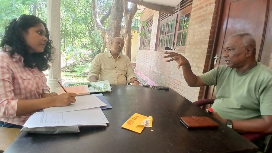 On 28 September 2026, a student from the University of Peradeniya visited the Lanka Mangrove Museum to gather information on Blue Carbon and mangrove ecosystems.