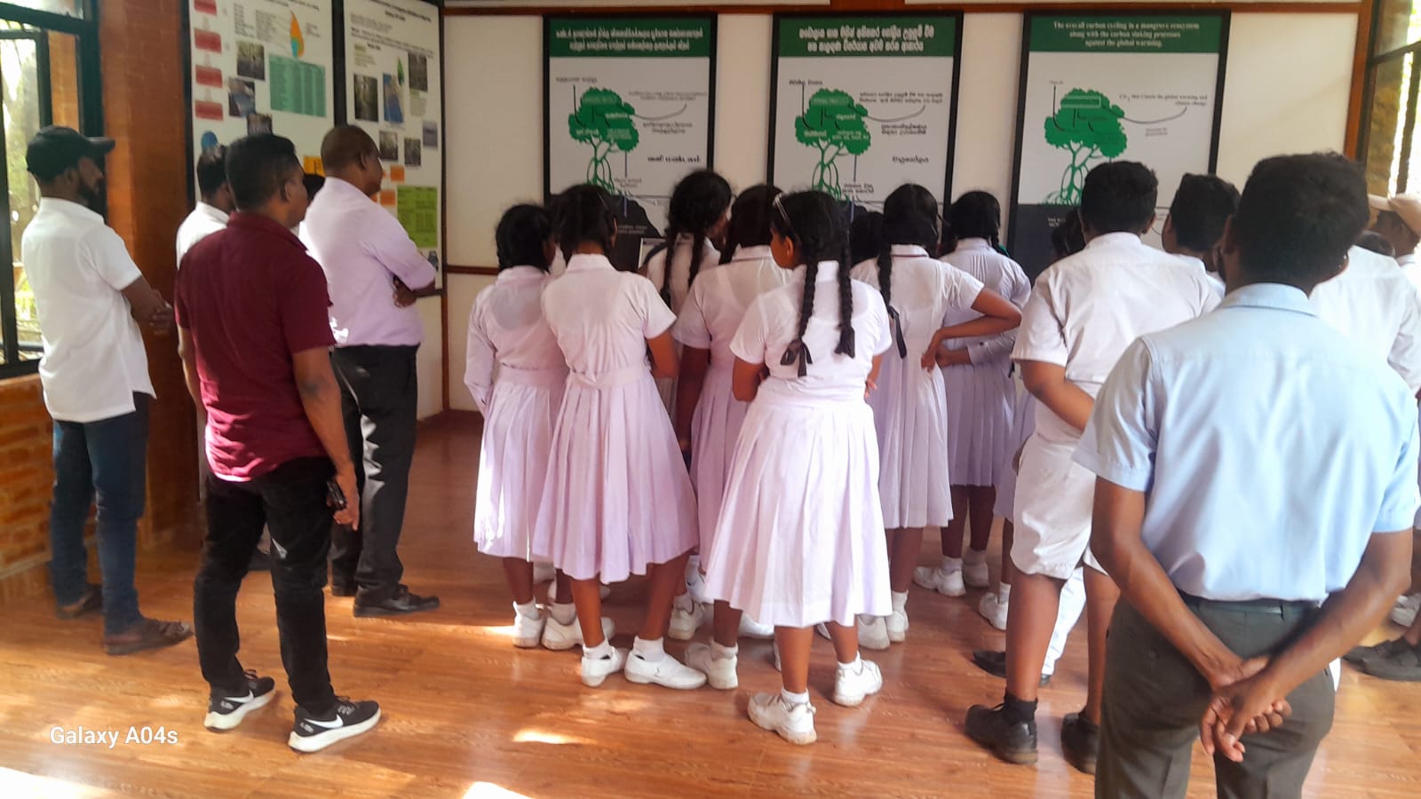 On 29 August 2026, a group of students from a school in Anuradhapura visited the Lanka Mangrove Museum and Learning Center.