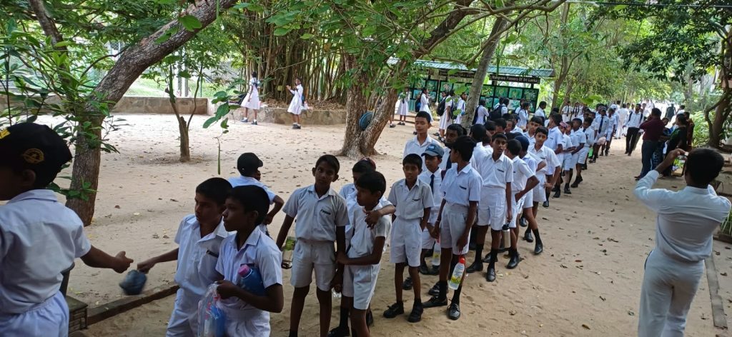 On 29 August 2026, a group of students from a school in Anuradhapura visited the Lanka Mangrove Museum and Learning Center.