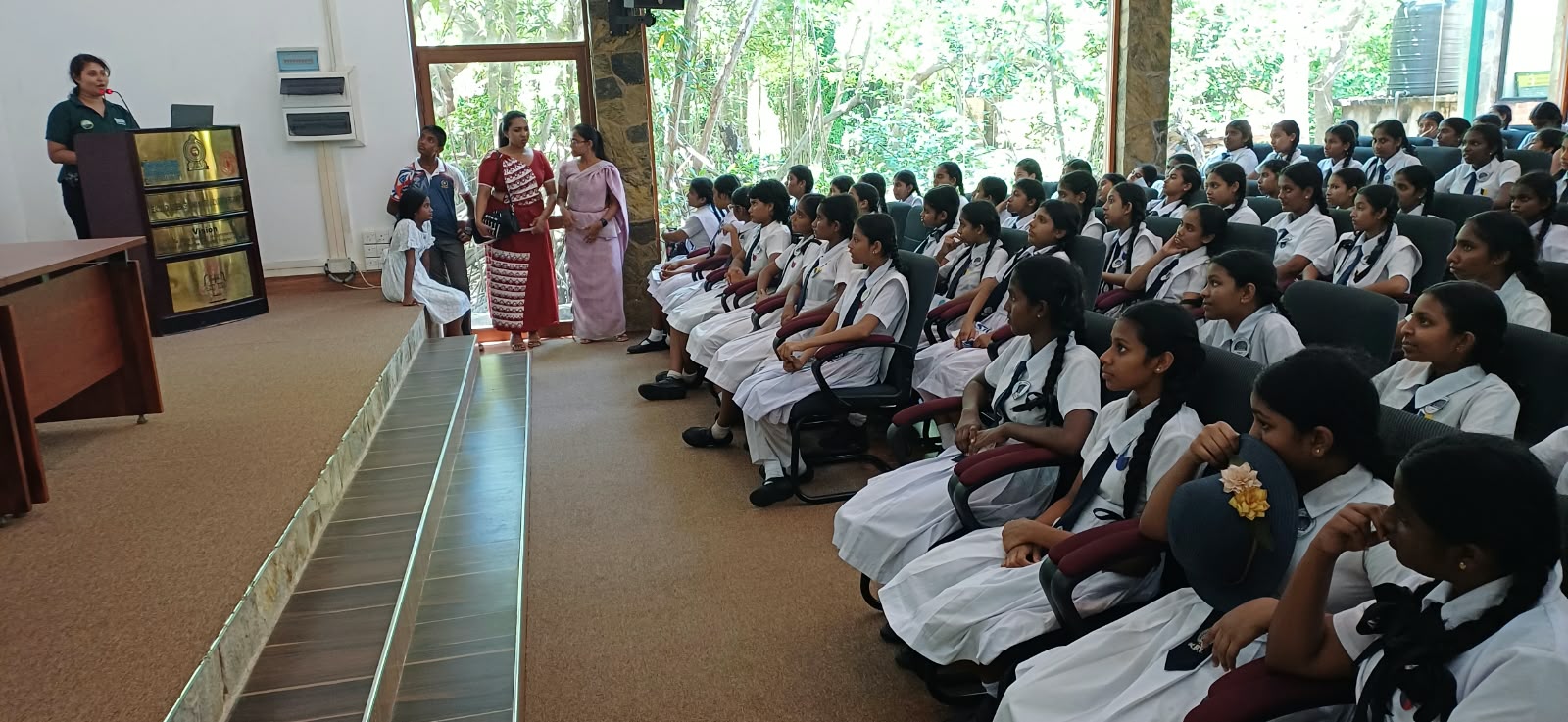On 8th October 2026, a group of students from Kolonnawa Balika Vidyalaya visited the Lanka Mangrove Museum & Learning Center as part of an educational excursion. The visit provided the students with an opportunity to explore Sri Lanka's unique mangrove ecosystems, discover the rich biodiversity associated with mangrove habitats, and understand the vital role mangroves play in protecting coastal environments.