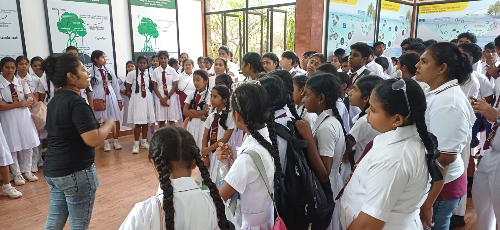 On 22nd October 2026, students from Kopiwatta School, Minuwangoda, visited the Lanka Mangrove Museum and Learning Center for an educational experience. 🌱 The visit provided an excellent opportunity for the students to learn about the importance of mangrove ecosystems, their role in protecting coastal environments, and the need to conserve biodiversity.