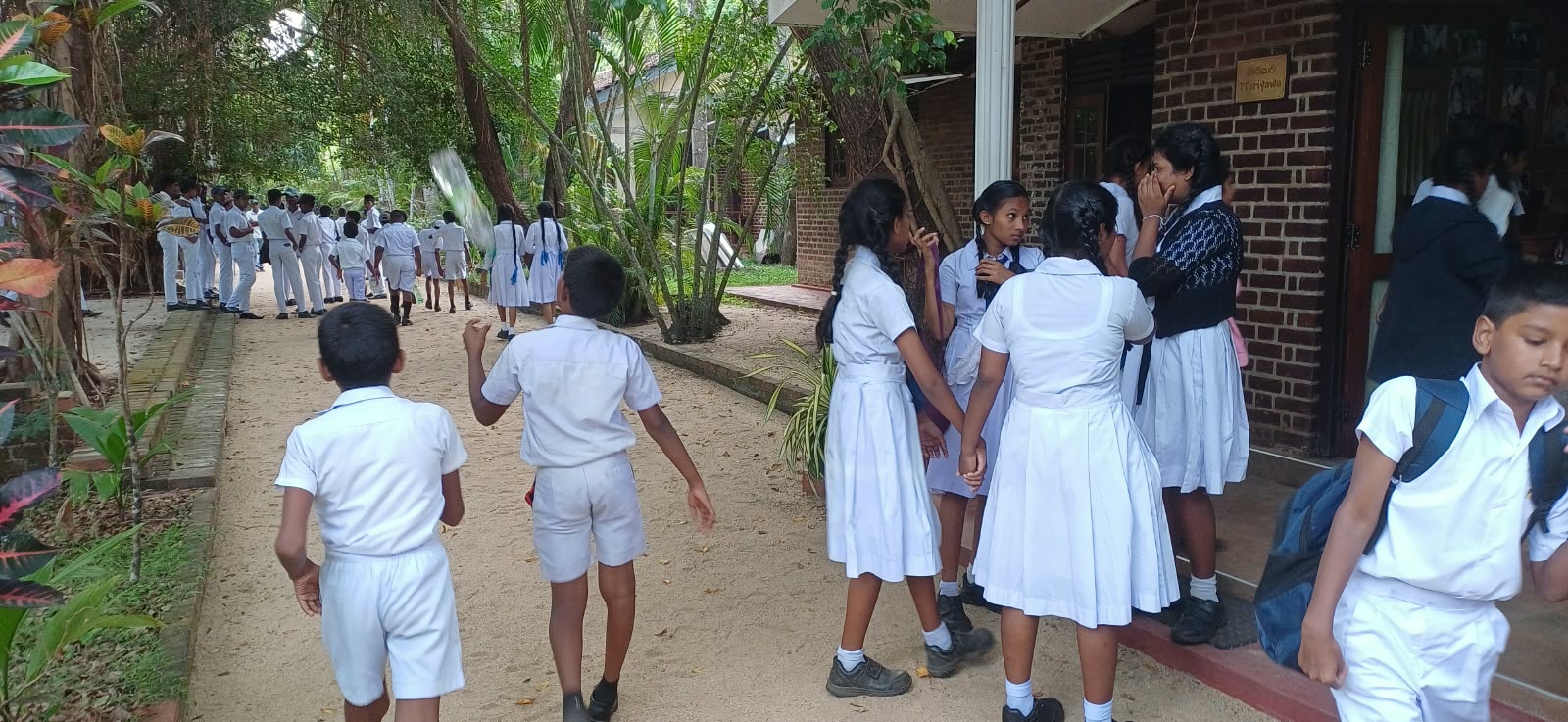 On 29 August 2026, a group of students from a school in Anuradhapura visited the Lanka Mangrove Museum and Learning Center.